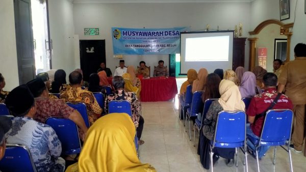 MUSAWARAH DESA PENETAPAN DAN PENYAMPAIN LAPORAN REALISASI PELAKSANAAN APBDes TAHUN 2025